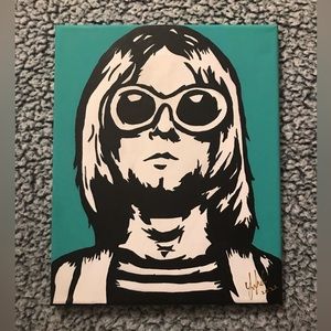 Kurt Cobain painting